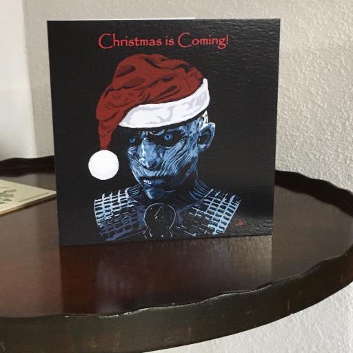 Christmas is coming! Night King Greetings card