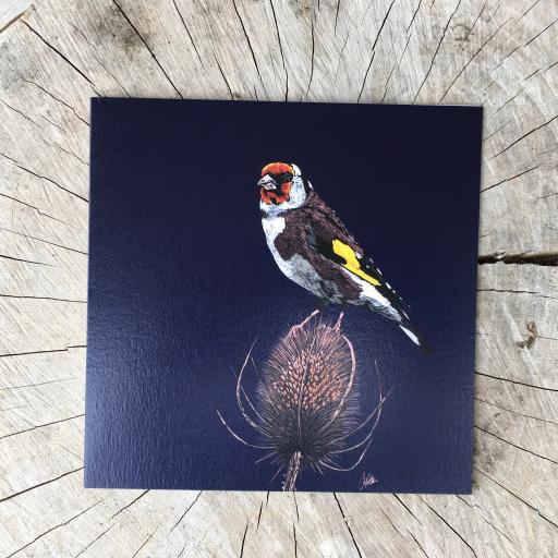 Goldfinch Greeting Card