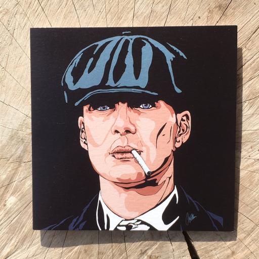 Tommy Shelby III Greetings Card Art Deco style